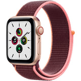 Apple Watch Series 5 (GPS + Cellular 44mm) - Gold Aluminum With Rose Pink Milanese Loop