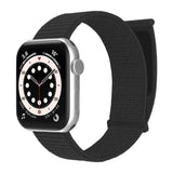Apple Watch Series 5 (GPS + Cellular 44mm) - Silver Aluminum With REDEFINE Braided Stretchy Adjustable Watch Band Black