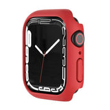 Apple Watch Series 7 (GPS 45mm) - Red Aluminum With REDEFINE Braided Stretchy Adjustable Watch Band Black