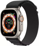 Apple Watch Ultra - Cellular - 49MM- Titanium with Black Alpine Loop Band