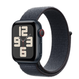 Apple Watch Series SE 1st Gen (2020) - GPS - 44mm - Starlight with Pink Sport Loop Band