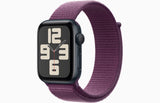 Apple Watch Series SE 1st Gen (2020) - GPS + Cellular - 40MM - Space Gray with Purple Sport Watch