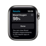 Apple Watch Series 6 (GPS + Cellular 40mm) -  Graphite  Stainless With Black Sport Band