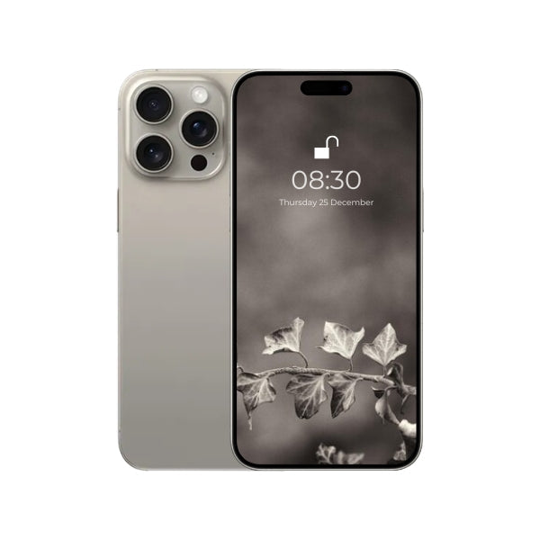 iPhone 15 pro max Natural Titanium