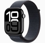 Apple Watch Series 10 (GPS 46mm) -  Jet Black Aluminum With Black Milanese Loop