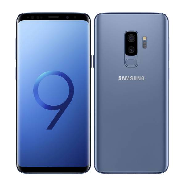 Buy online refurbished Samsung Galaxy S9 Plus Coral Blue